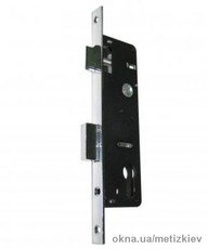 Замки дверные для ПВХ конструкций, нажиные, с роликом